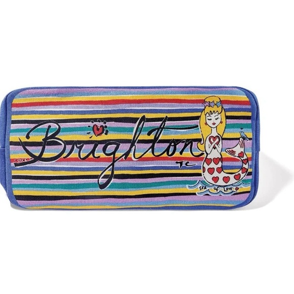 BRIGHTON You Warm My Heart Canvas Tote NWT - Picture 4 of 10